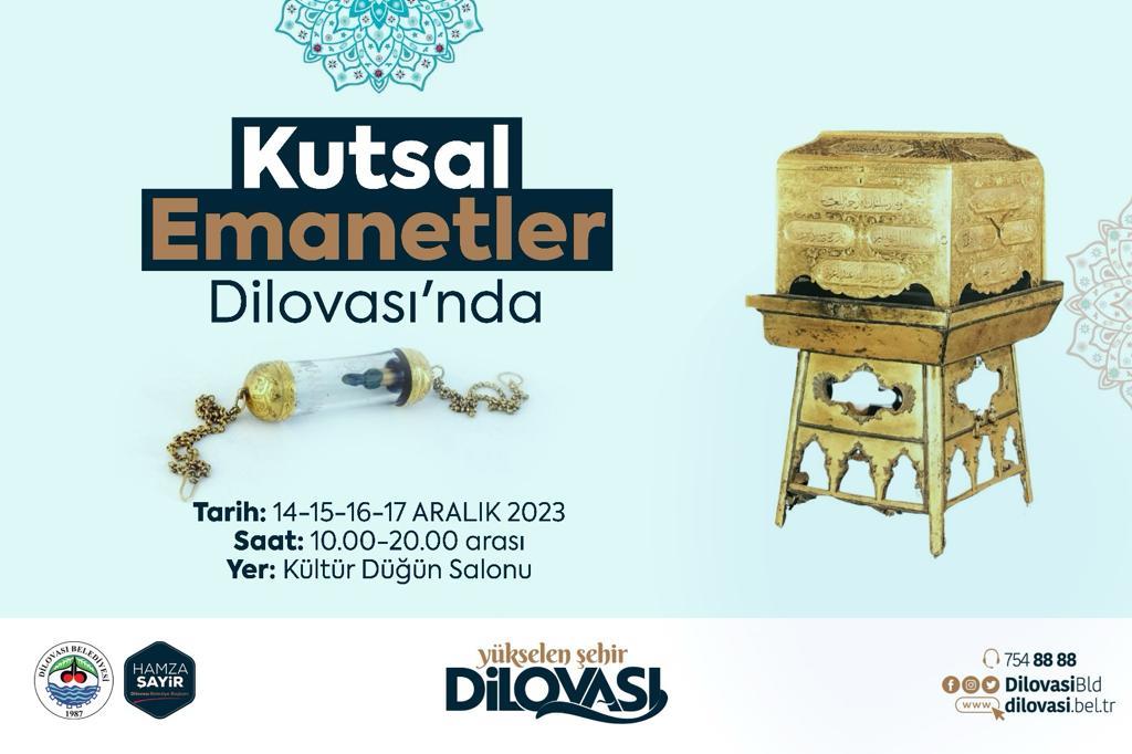 Kutsal Emanetler Dilovası’nda sergileniyor