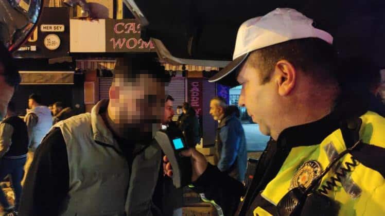 Kocaeli’de yeni yılın ilk cezası kesildi