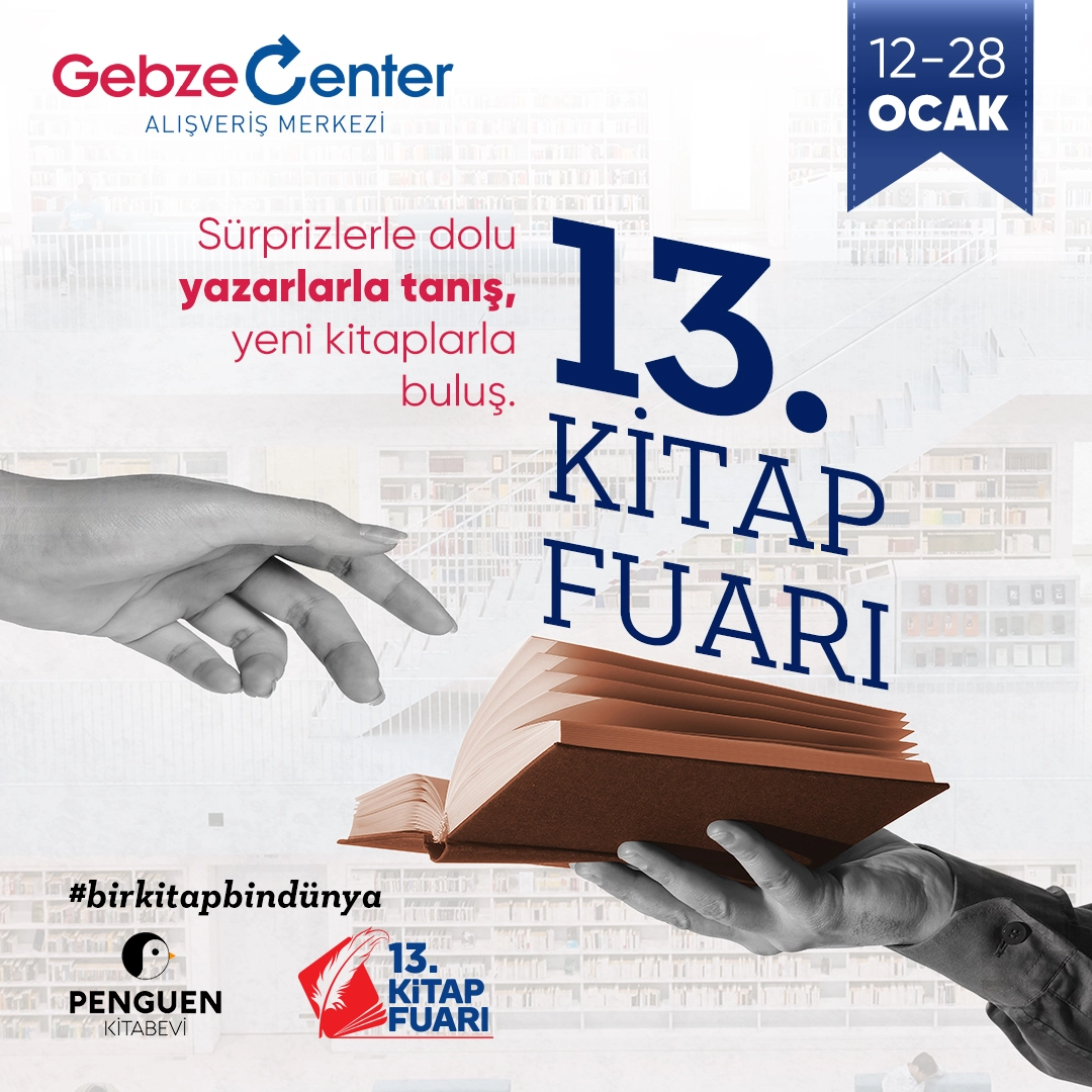 Gebze Center’da Kitap Fuarı heyecanı! Gebze Center’da Kitap Fuarı heyecanı!