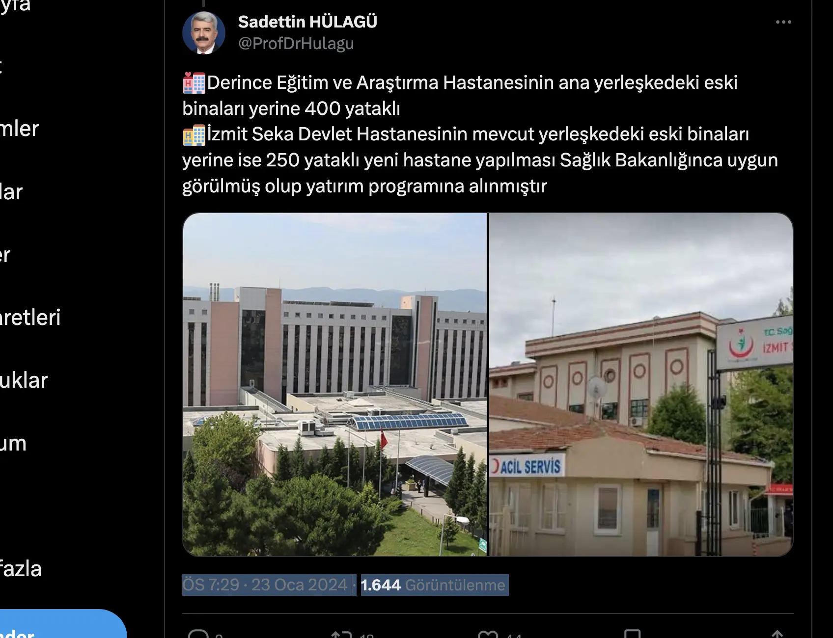 Kocaeli’ye 2 sağlık yatırımı birden! Kocaeli’ye 2 sağlık yatırımı birden!