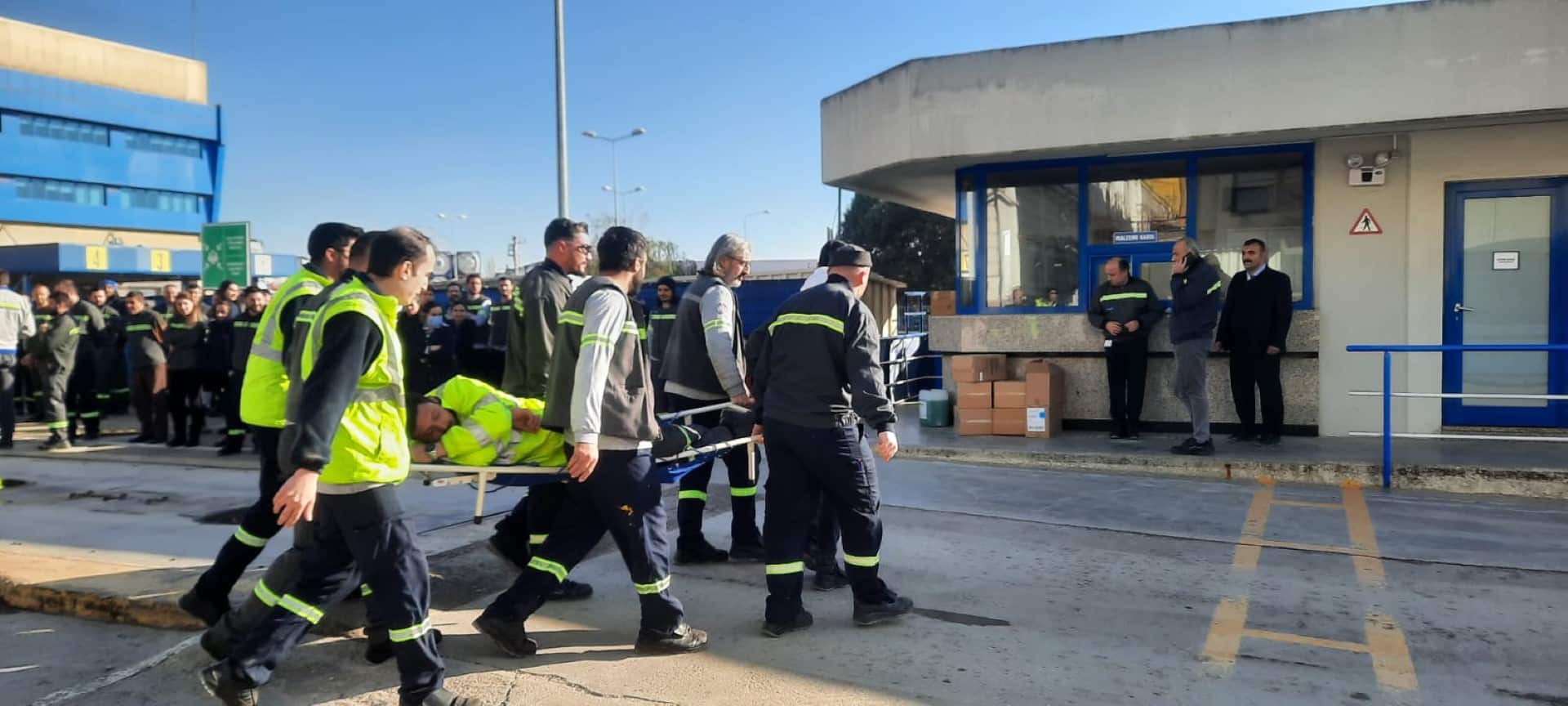 Büyükşehir’den Diversey ‘de acil durum eğitimi