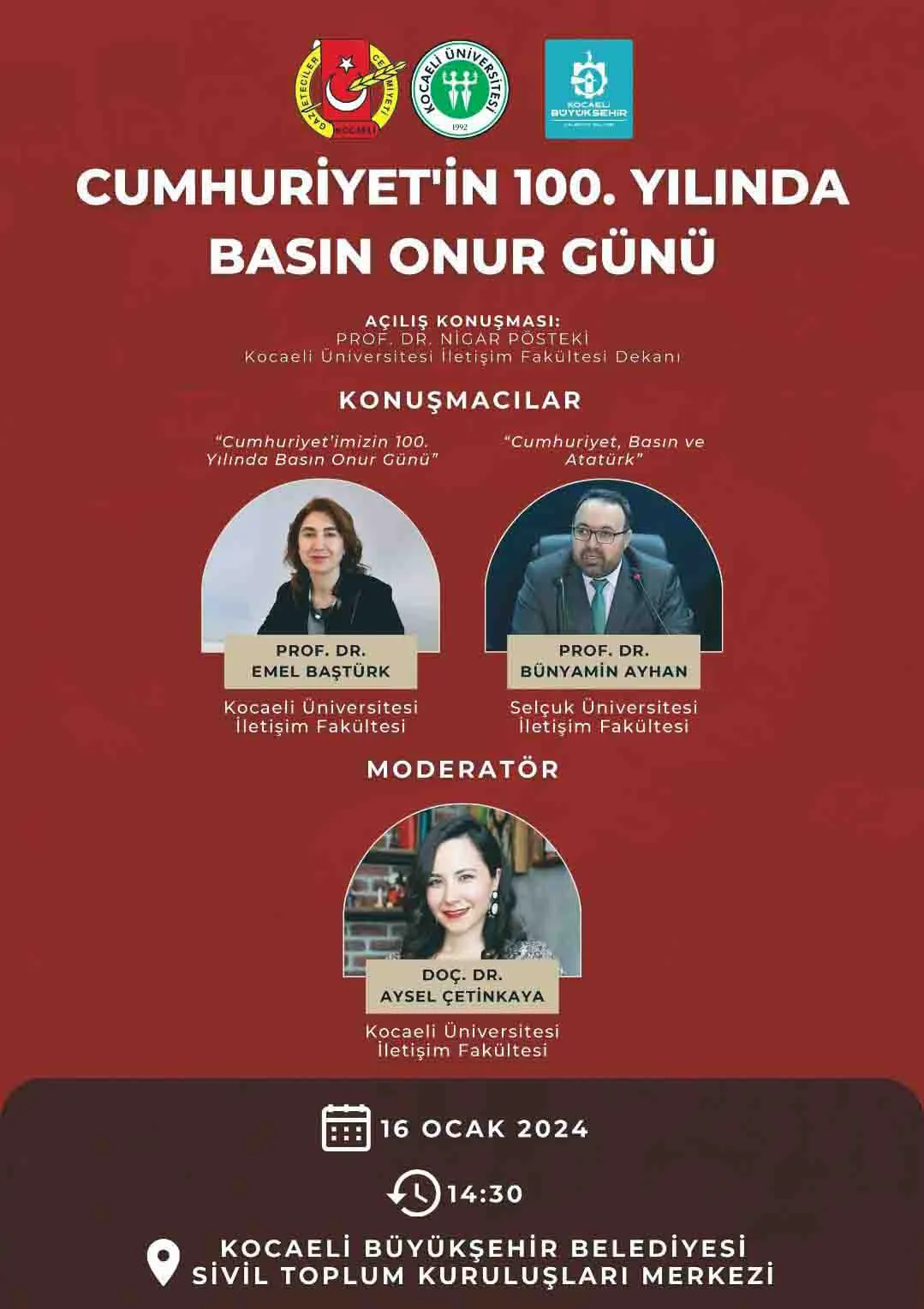 BUGÜN KOCAELİ BASINININ ONUR GÜNÜ BUGÜN KOCAELİ BASINININ ONUR GÜNÜ