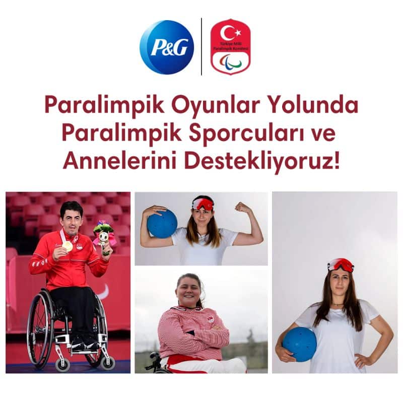 P&G’den paralimpik sporculara destek! P&G’den paralimpik sporculara destek!