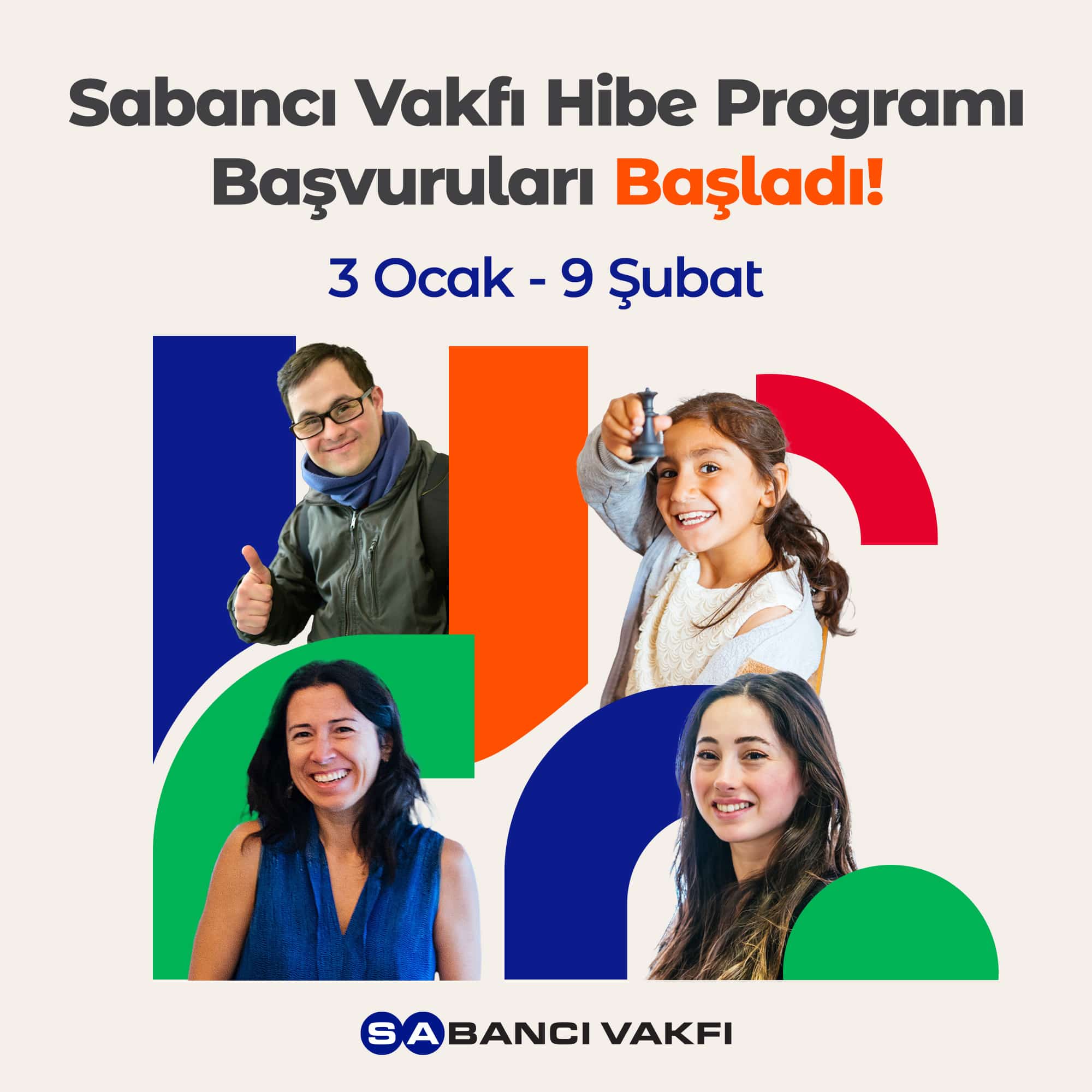 Sabancı Vakfı ‘Hibe Programı’ başvuruları açıldı
