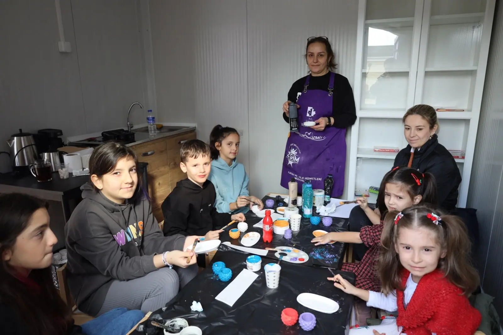 İzmit Belediyesi tatilde de çocuklarla
