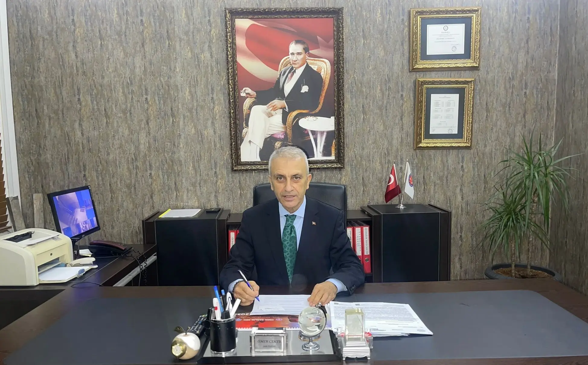 Sağlık Sen Kocaeli’den Kulp Kaymakamına destek!