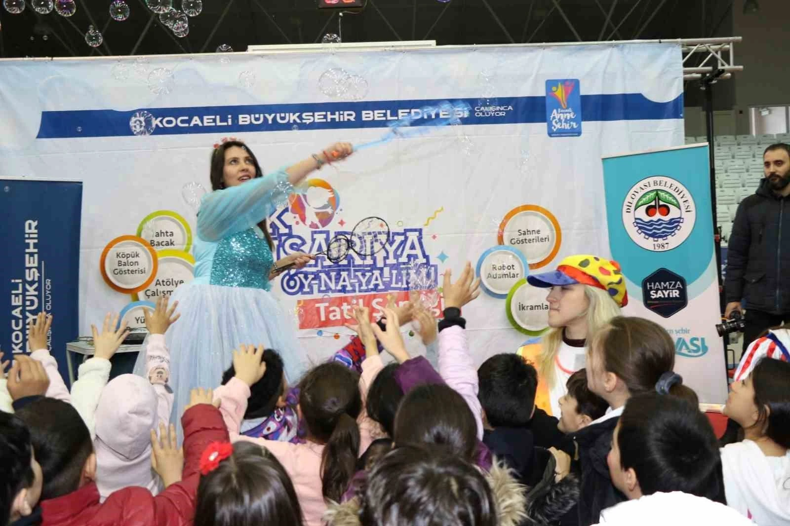 Tatil şenliği başladı