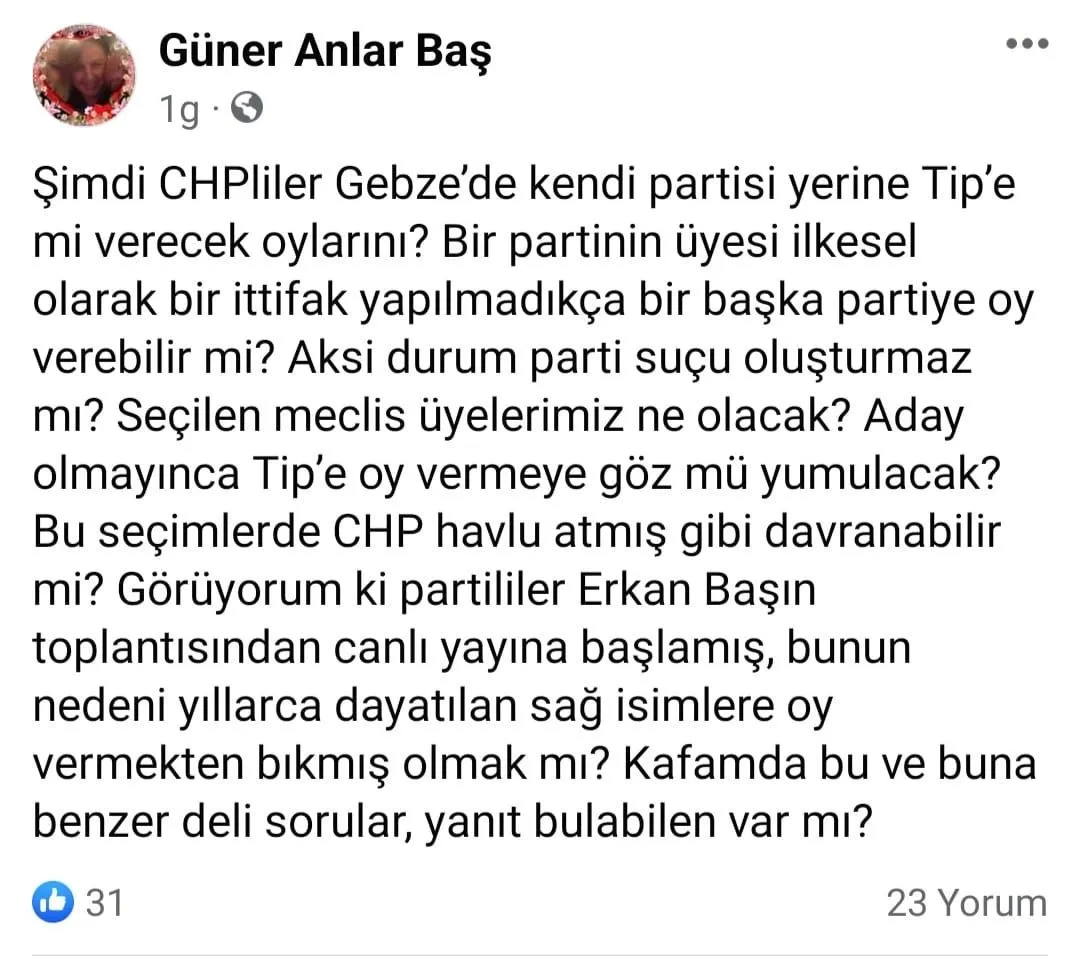 CHP’de tepkiler çığ gibi! CHP’de tepkiler çığ gibi!