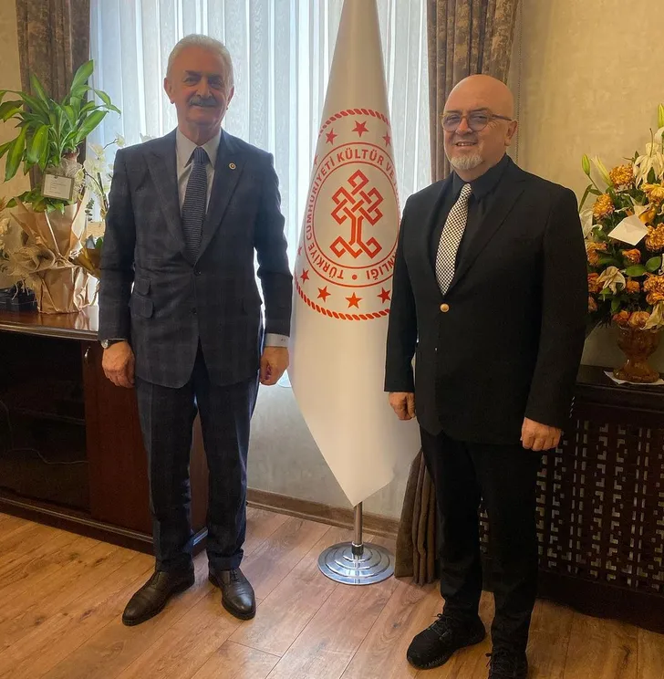 Milletvekili, Eski Öğrencisi Olan Birol Güven'i Makamında Ziyaret Etti