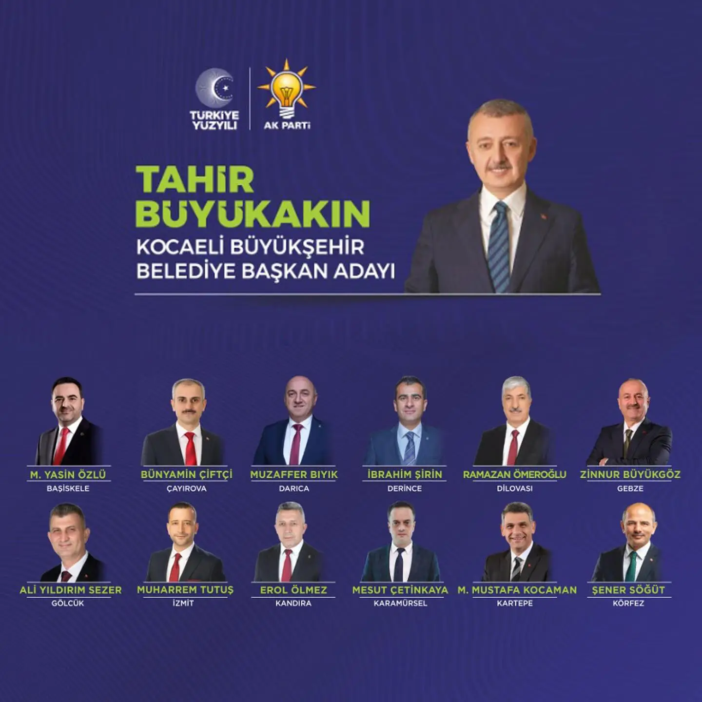 12 ilçe Başkan adayına görkemli tören! 12 ilçe Başkan adayına görkemli tören!