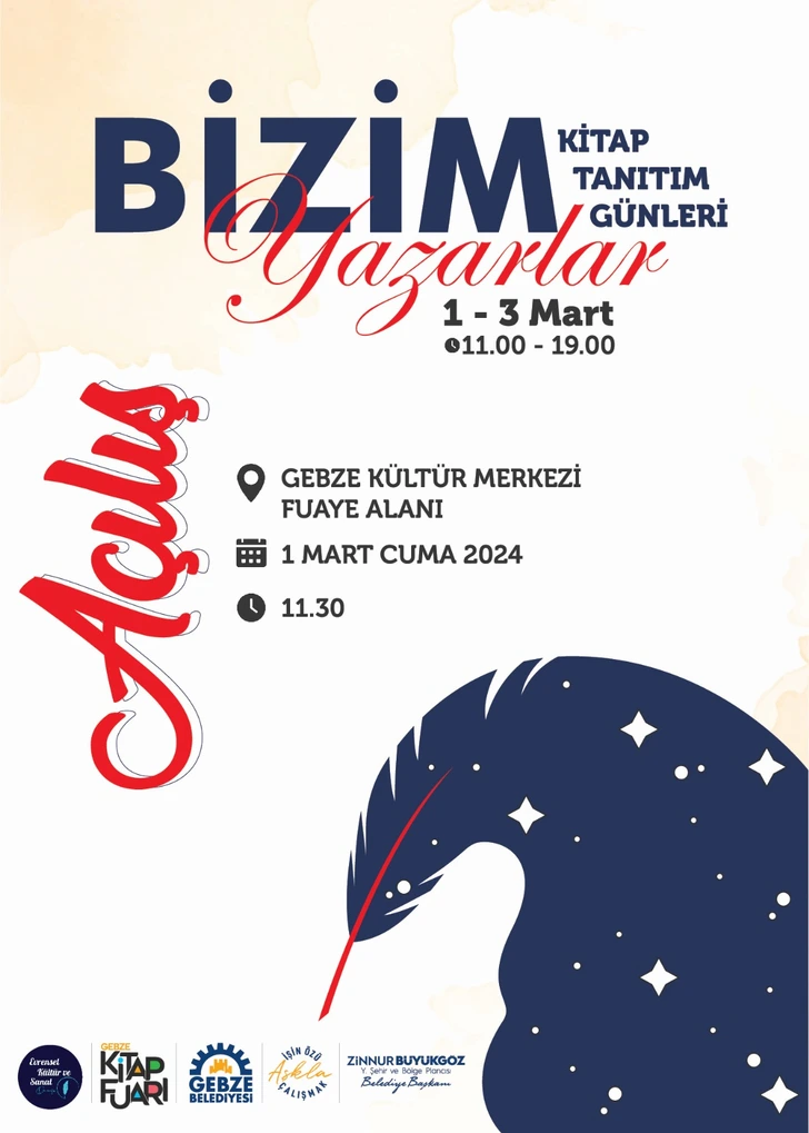 Bizim Yazarlar’dan kitap tanıtım günleri Bizim Yazarlar’dan kitap tanıtım günleri