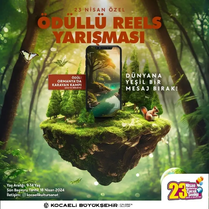 23 Nisan Reels Yarışması başvuruları uzatıldı