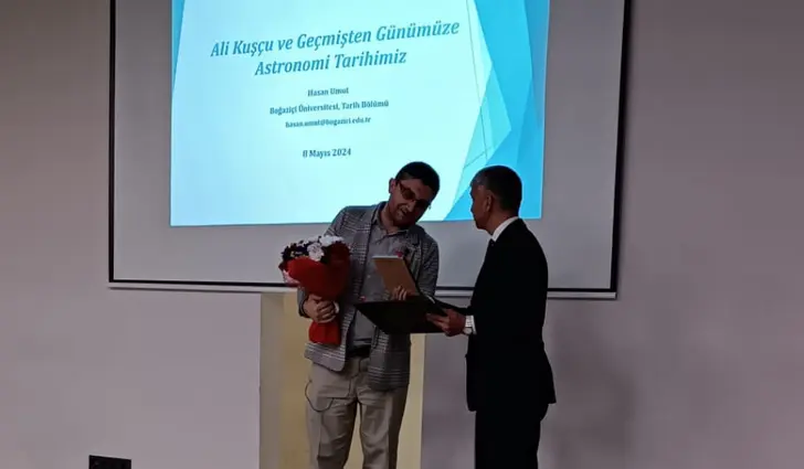 Ali Kuşçu Vefatının 550. Yılında Alaettin Kurt Anadolu Lisesi’nde Anıldı Ali Kuşçu Vefatının 550. Yılında Alaettin Kurt Anadolu Lisesi’nde Anıldı