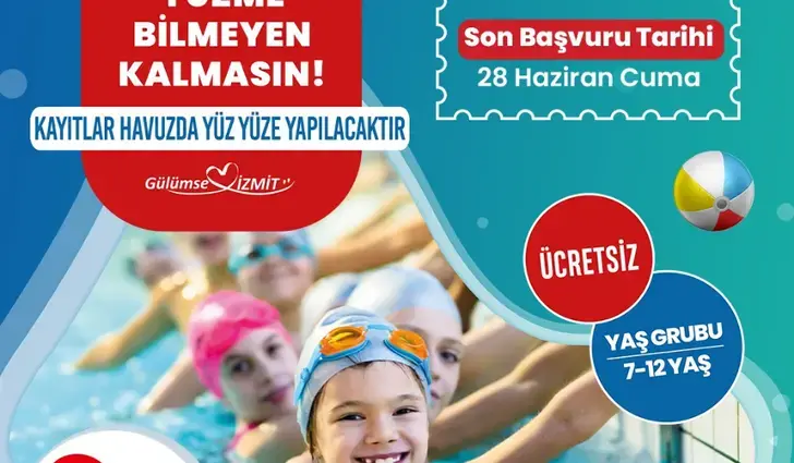 Yüzme Eğitimi Başvuruları Başladı