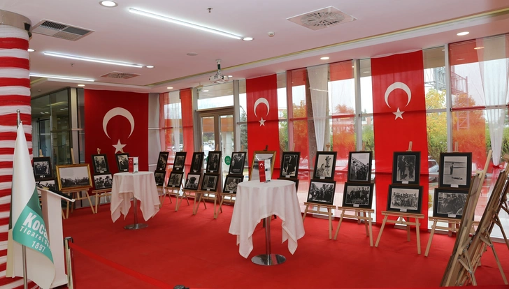 KOTO’nun Atatürk ve Cumhuriyet Sergisi Ziyarete Açıldı KOTO’nun Atatürk ve Cumhuriyet Sergisi Ziyarete Açıldı