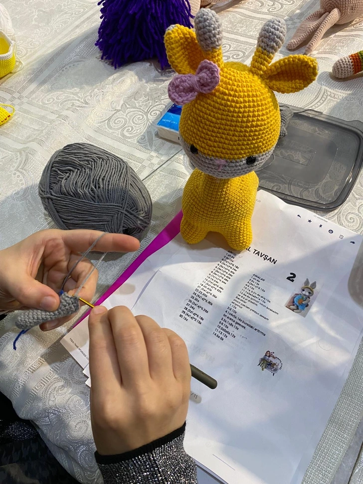 Gesmek Örgü Oyuncak Kursiyerleri Workshopta Buluştu Gesmek Örgü Oyuncak Kursiyerleri Workshopta Buluştu