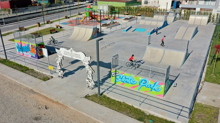 Skate Parklar Gençlerin Buluşma Noktası