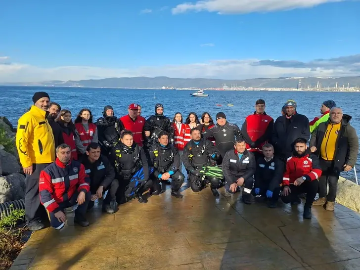 Kocaeli’de Tatbikat: Karada ve Denizde Kurtarma