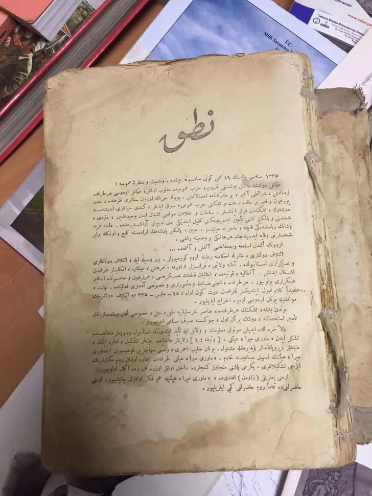 İKTAV Kütüphanesi’nde 19 Mayıs’a Özel Kurtuluş Savaşı Arşivi