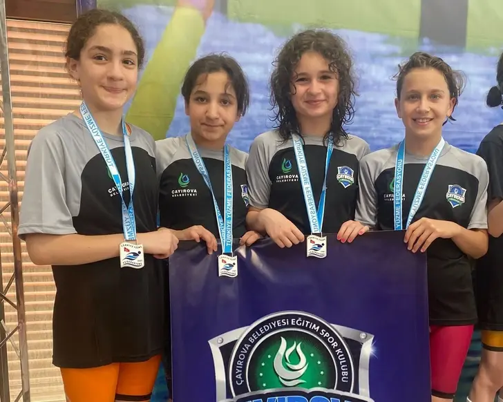 ÇESK Rize’de havuzu taçlandırdı