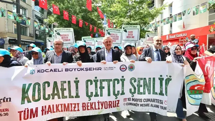 Çiftçi Şenliği Gebze’de nefes kesti!