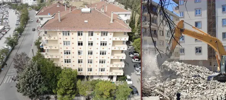 Eski ÖSYM binasına ilk kazma!