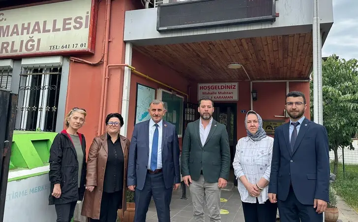 MHP Kocaeli Gebze’de muhtarları gezdi