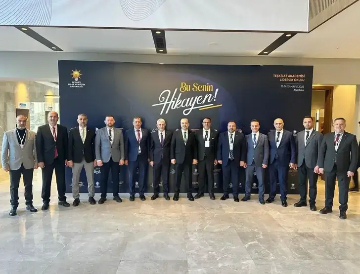 Şahin Talus ve 12 ilçe başkanı Ankara’da