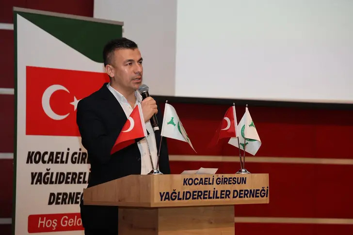 GİRESUN YAĞLIDERELİLER DERNEĞİNİN DÜZENLEDİĞİ  DEPREM ETKİNLİĞİNDE  KONUŞMACI