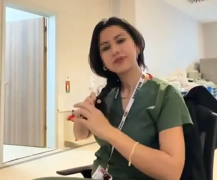 Provokatif Sosyal Medya Akımına Katılan Hemşire Adli Kontrol Şartıyla Serbest Bırakıldı