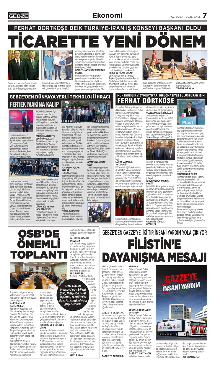 TİCARETTE YENİ DÖNEM