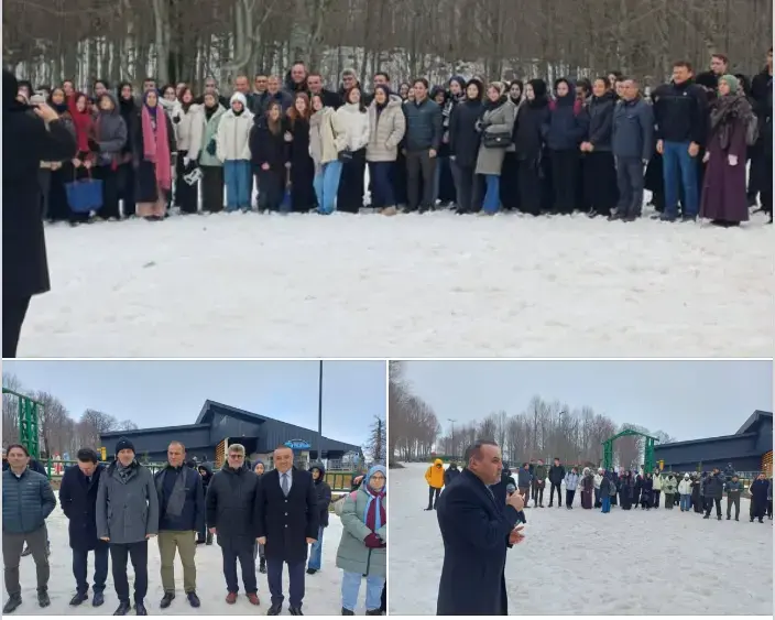 “KAR ŞİİRLERİ” DİNLETİSİYLE SANAT VE DOĞA BULUŞTU