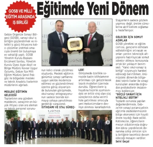 EĞİTİMDE YENİ DÖNEM
