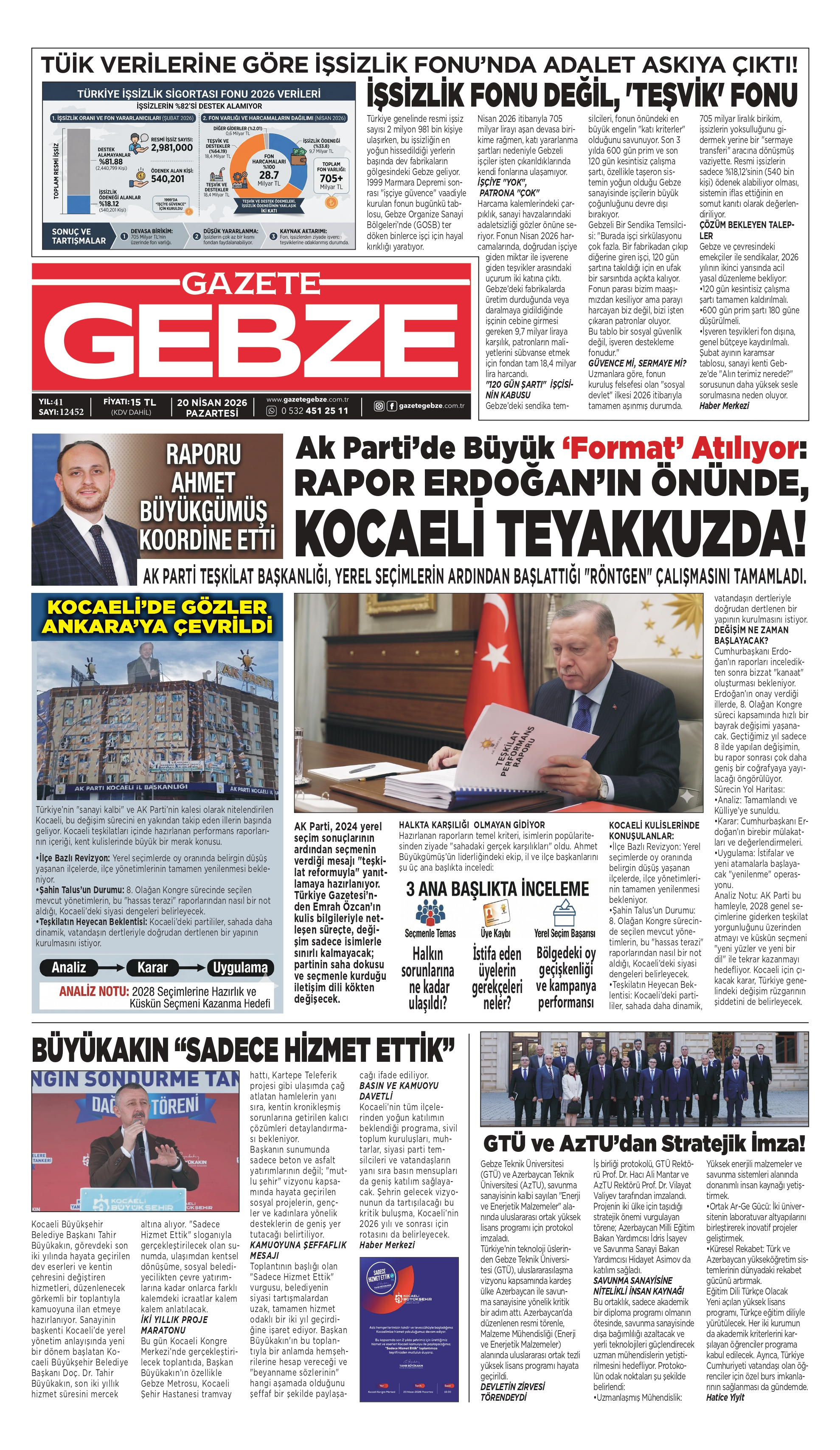 İŞSİZLİK FONU DEĞİL, 'TEŞVİK' FONU