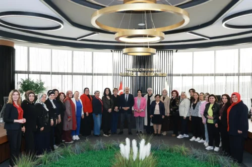 Gebze Belediyesi Kocaeli Kadın Muhtarları Gebze Tarih ve Kültür Gezisinde Ağırladı