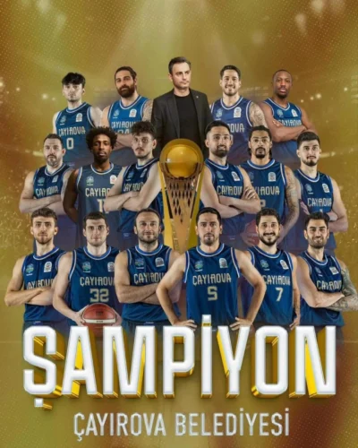 Kocaeli Büyükşehir Belediye Başkanı Tahir Büyükakın, Çayırova Basketbol’un Süper Lig Şampiyonluğunu Kutladı