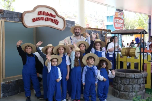 23 Nisan Çocuk Etkinlikleri: Minikler Köy Hayatını ve Ekmek Yapımını Deneyimledi