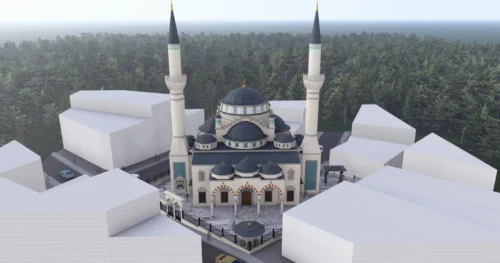 Kocaeli Büyükşehir’den İzmit Kuruçeşme Merkez Camii Yapımında Büyük İlerleme