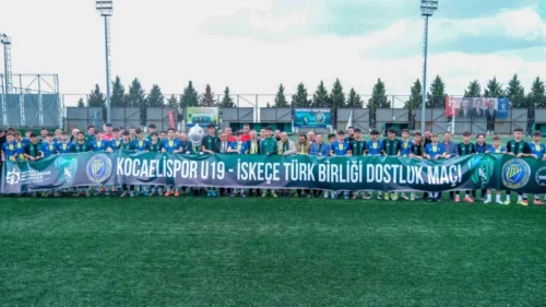 Kocaelispor U19 ve İskeçe Türk Birliği’nden Kocaeli’de Tarihi Kardeşlik Maçı
