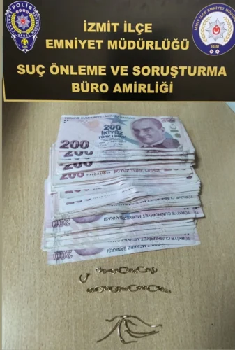 İzmit’te Kuyumcuları Sahte Altınla Dolandıran Şahıs Yakalandı
