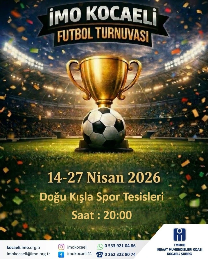 İMO’DAN FUTBOL TURNUVASI
