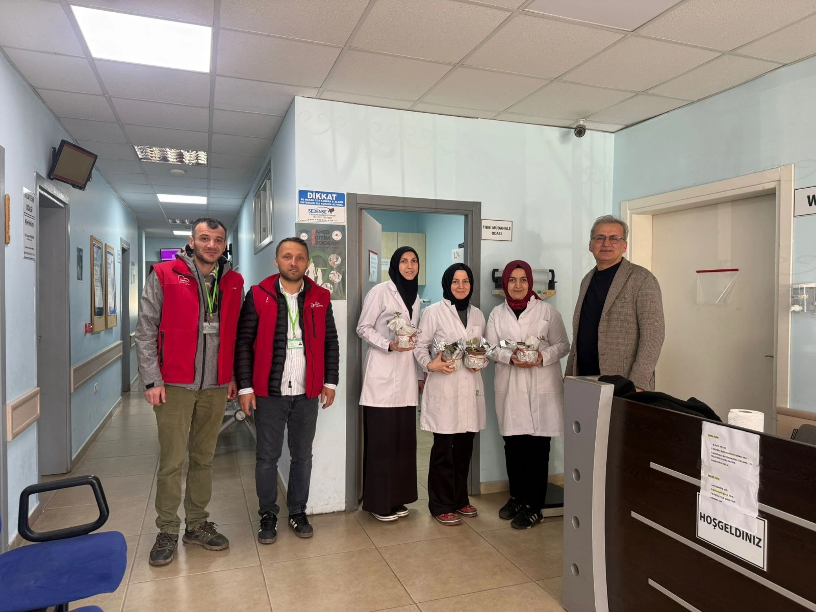 GÖREV BAŞINDA SÜRPRİZ