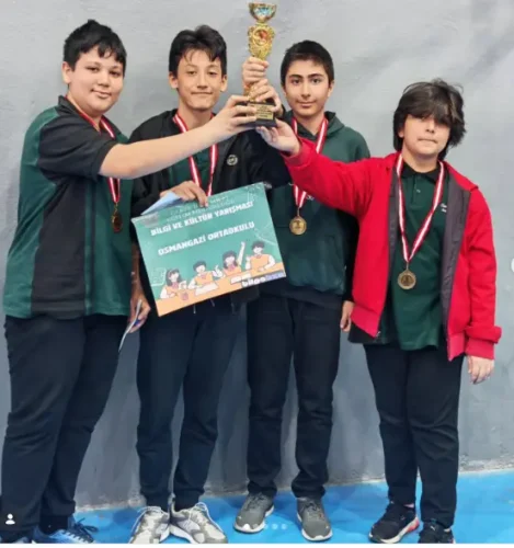 OSMANGAZİ ORTAOKULU’NDAN BAŞARI