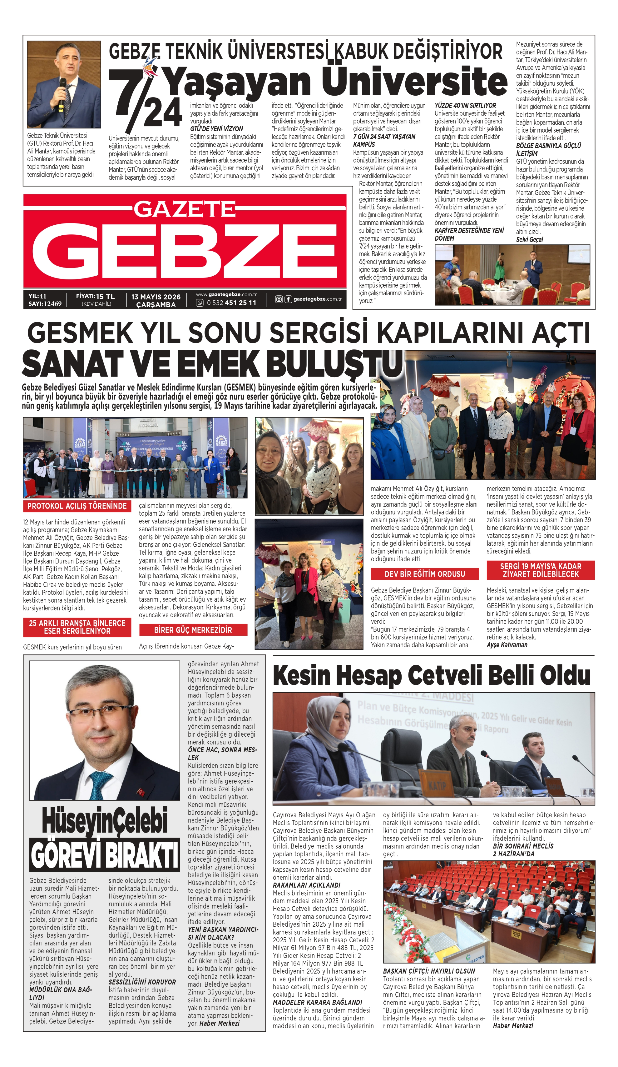 GESMEK YILSONU SERGİSİ KAPILARINI AÇTI GESMEK YILSONU SERGİSİ KAPILARINI AÇTI