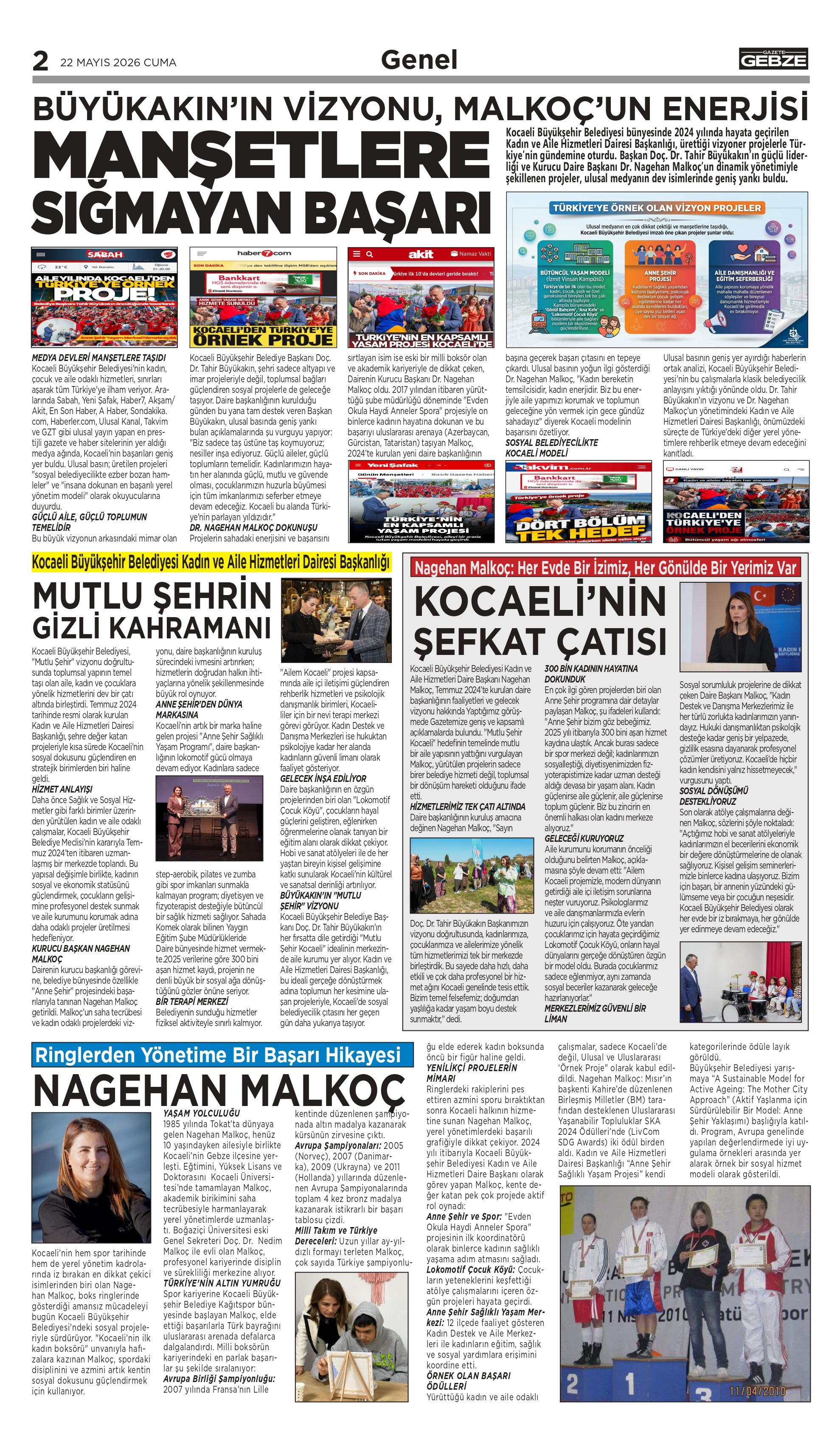 BÜYÜKAKIN’IN VİZYONU, MALKOÇ’UN ENERJİSİ BÜYÜKAKIN’IN VİZYONU, MALKOÇ’UN ENERJİSİ