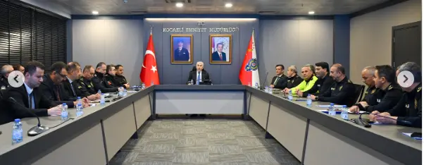 Asayiş ve Değerlendirme Toplantısı Asayiş ve Değerlendirme Toplantısı