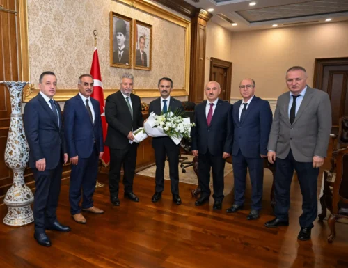 AYDIN’DAN  VALİ AKTAŞ’A ZİYARET