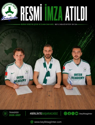 GENÇ YETENEKLERLE SÖZLEŞME İMZALANDI