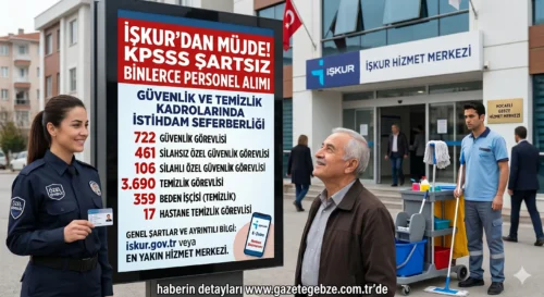 İŞKUR KPSS ŞARTSIZ PERSONEL ALIMI BAŞLADI