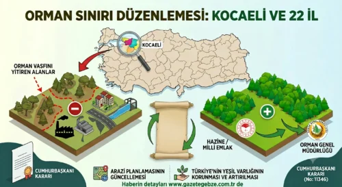ORMAN SINIRLARINDA YENİ DÜZENLEME